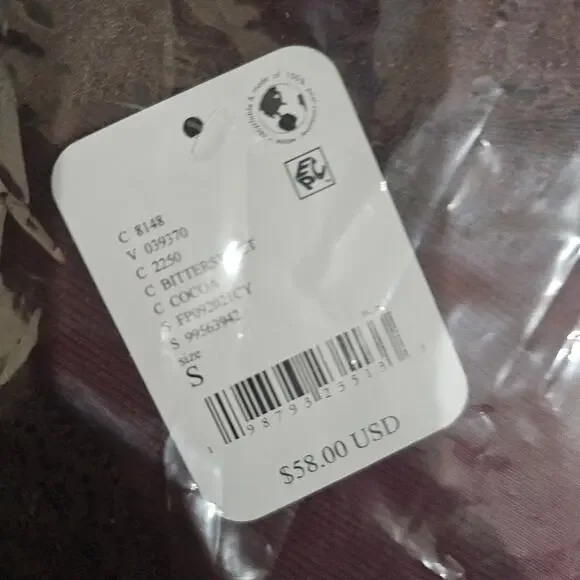 NEW Free People Power Play Cami in Bittersweet/Cocoa - Picture 5 of 7